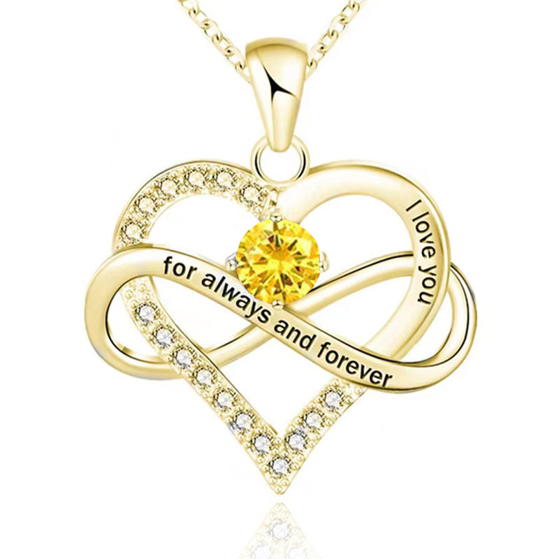Always ir forever birthstone grandinėlė