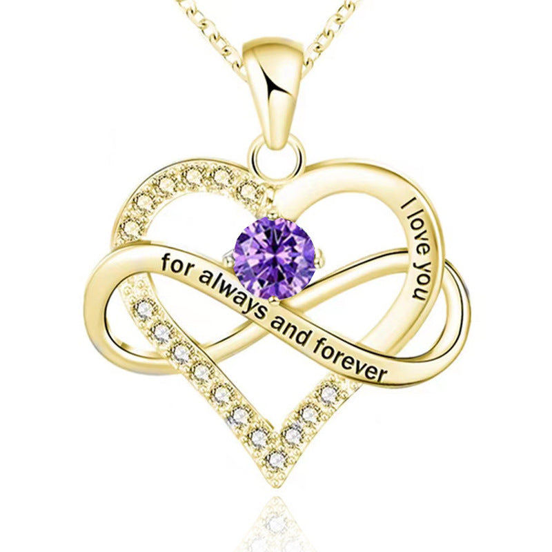 Always ir forever birthstone grandinėlė