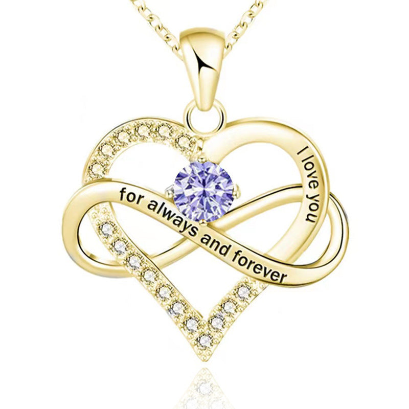 Always ir forever birthstone grandinėlė
