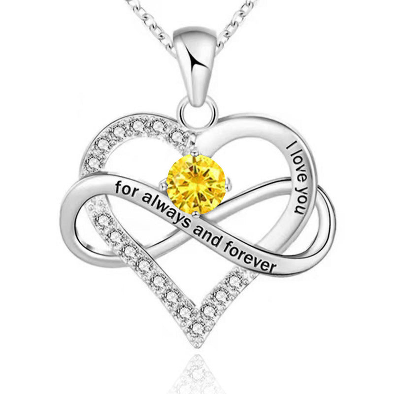 Always ir forever birthstone grandinėlė