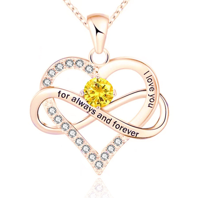 Always ir forever birthstone grandinėlė