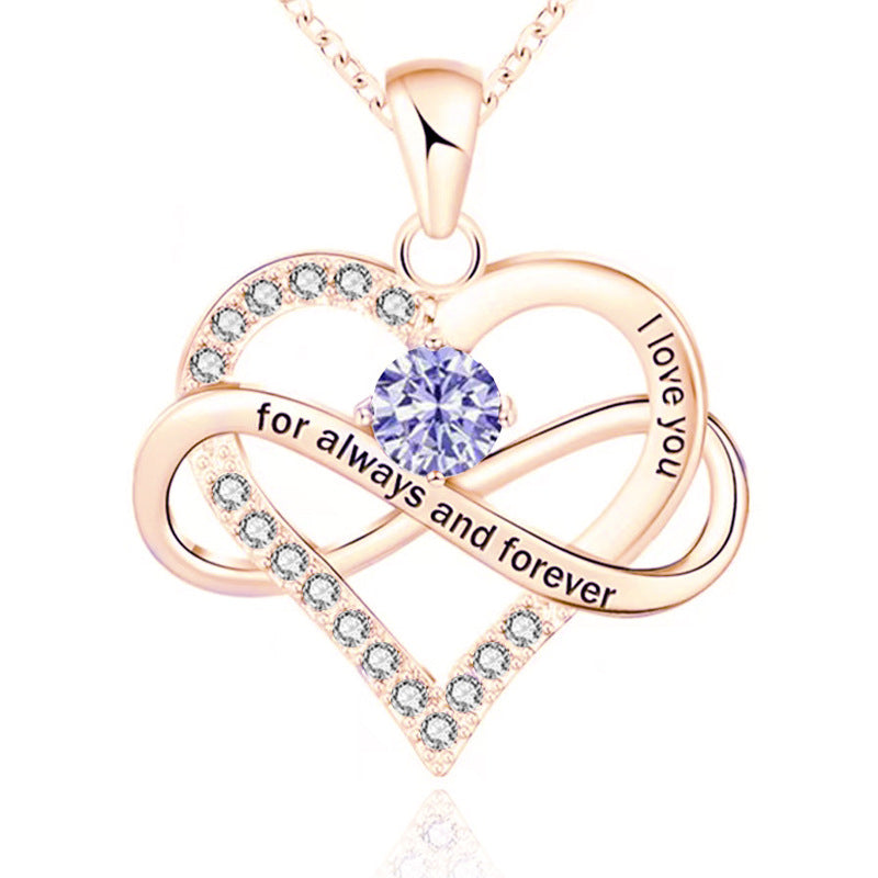 Always ir forever birthstone grandinėlė