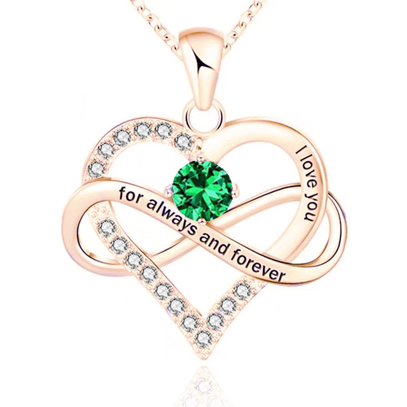 Always ir forever birthstone grandinėlė