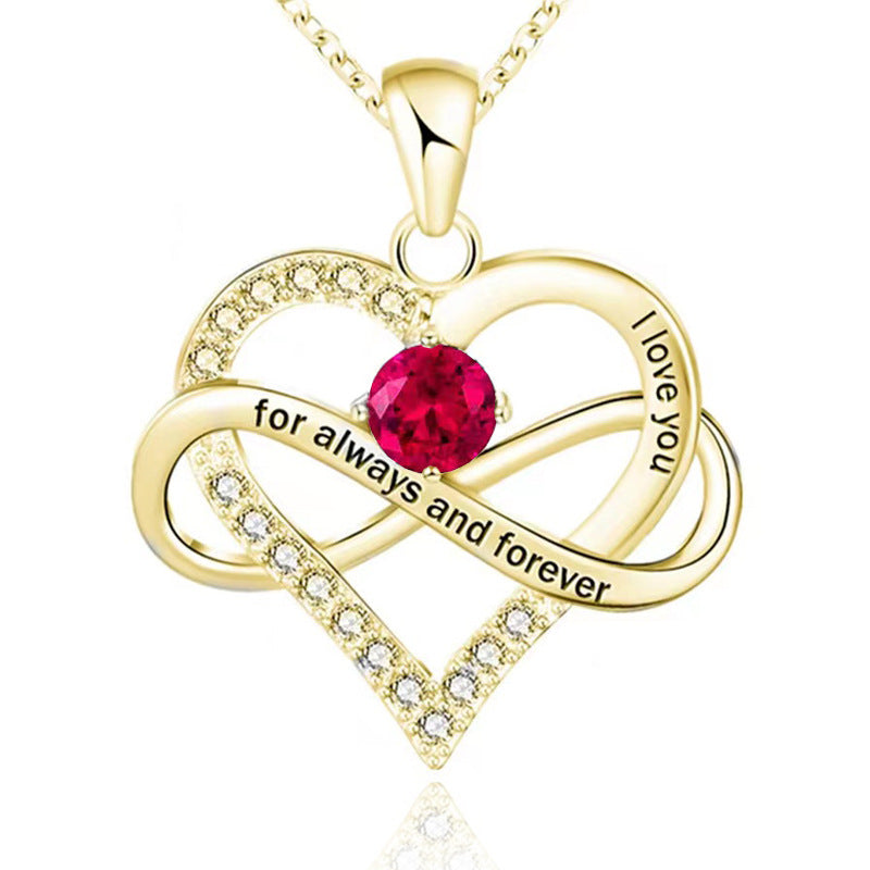 Always ir forever birthstone grandinėlė