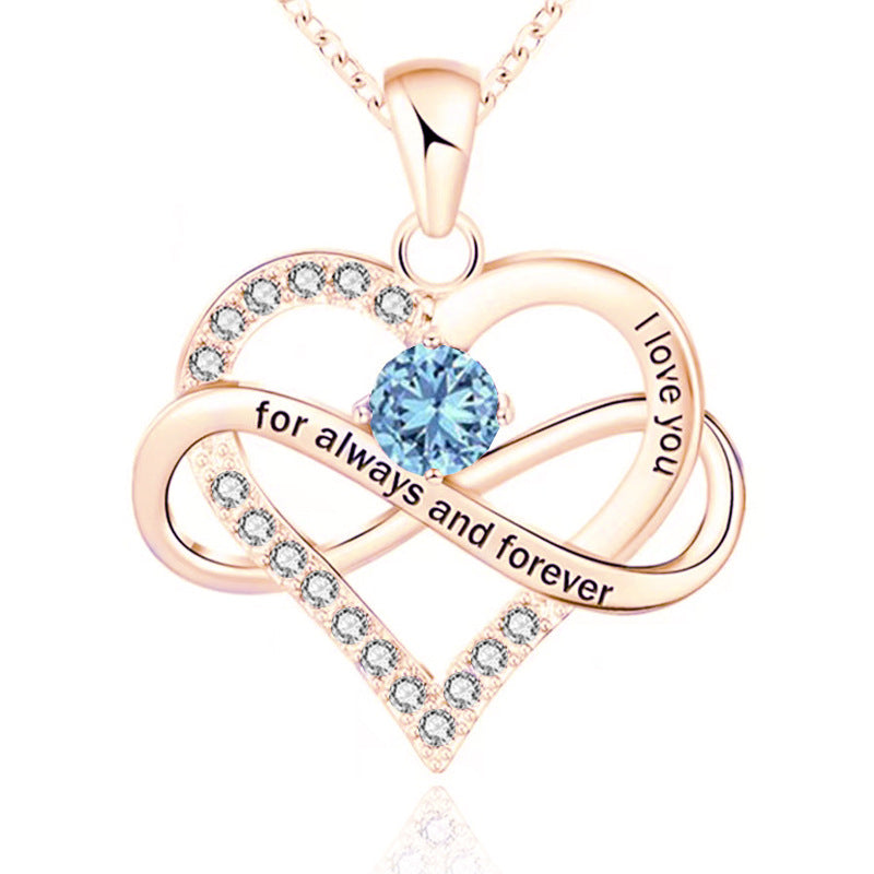 Always ir forever birthstone grandinėlė