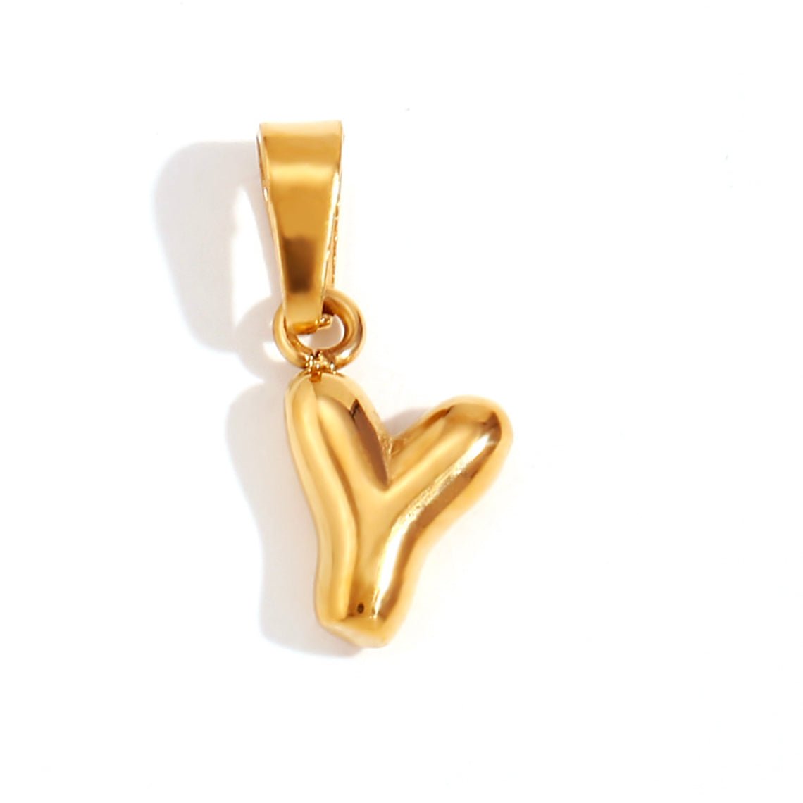 Rafinuota grandinėlė su apvalia raide