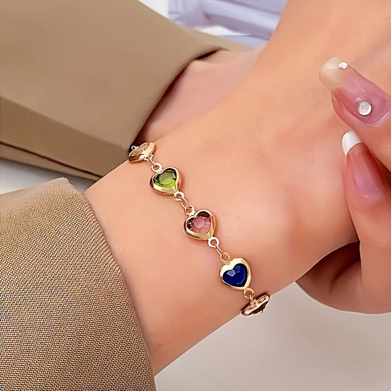 Unikali širdelės formos apyrankė