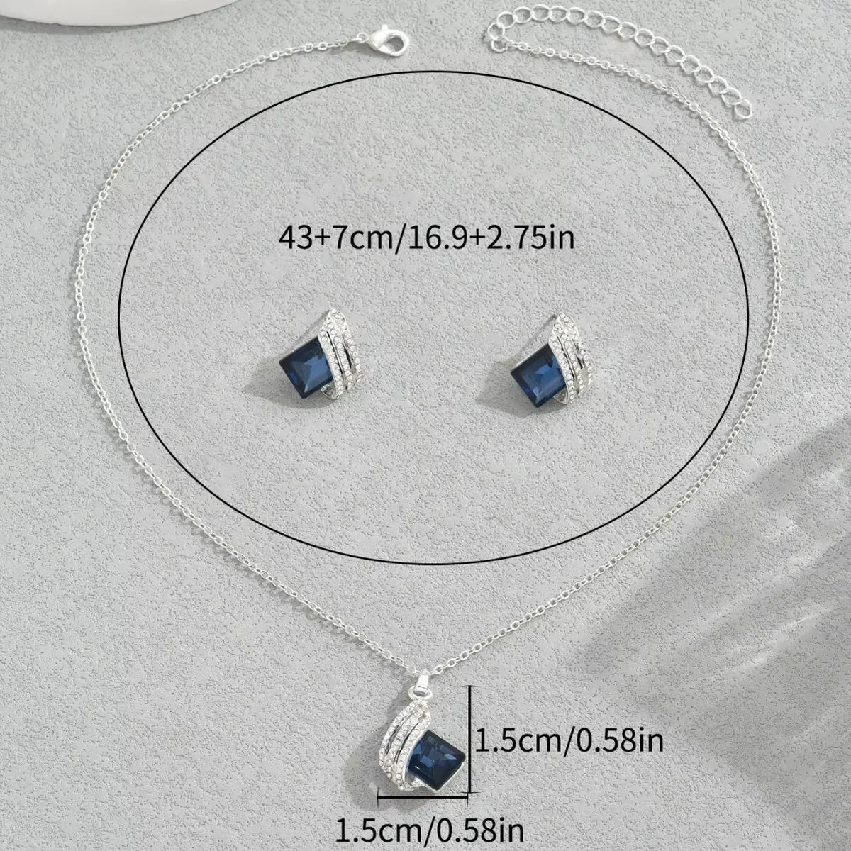 Papuošalų rinkinys „Brienne Solazure“